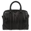 Givenchy  Lucrezia shoulder bag  in black leather  and black grained leather - Detail D7 thumbnail