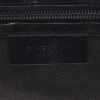Givenchy  Lucrezia shoulder bag  in black leather  and black grained leather - Detail D9 thumbnail