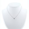 De Beers Flower In The Wind necklace in white gold and diamonds - 360 thumbnail