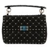 Bolso bandolera Valentino Garavani  Rockstud en cuero negro - Detail D2 thumbnail