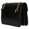 Gucci  Interlocking G shoulder bag  in black grained leather - Detail D5 thumbnail