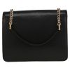 Borsa a tracolla Gucci  Interlocking G in pelle martellata nera - Detail D7 thumbnail