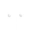 Paire de boucles d'oreilles Chopard Happy Diamonds en or blanc et diamants - 360 thumbnail