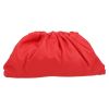 Bottega Veneta  Pouch handbag/clutch  in red leather - Detail D2 thumbnail