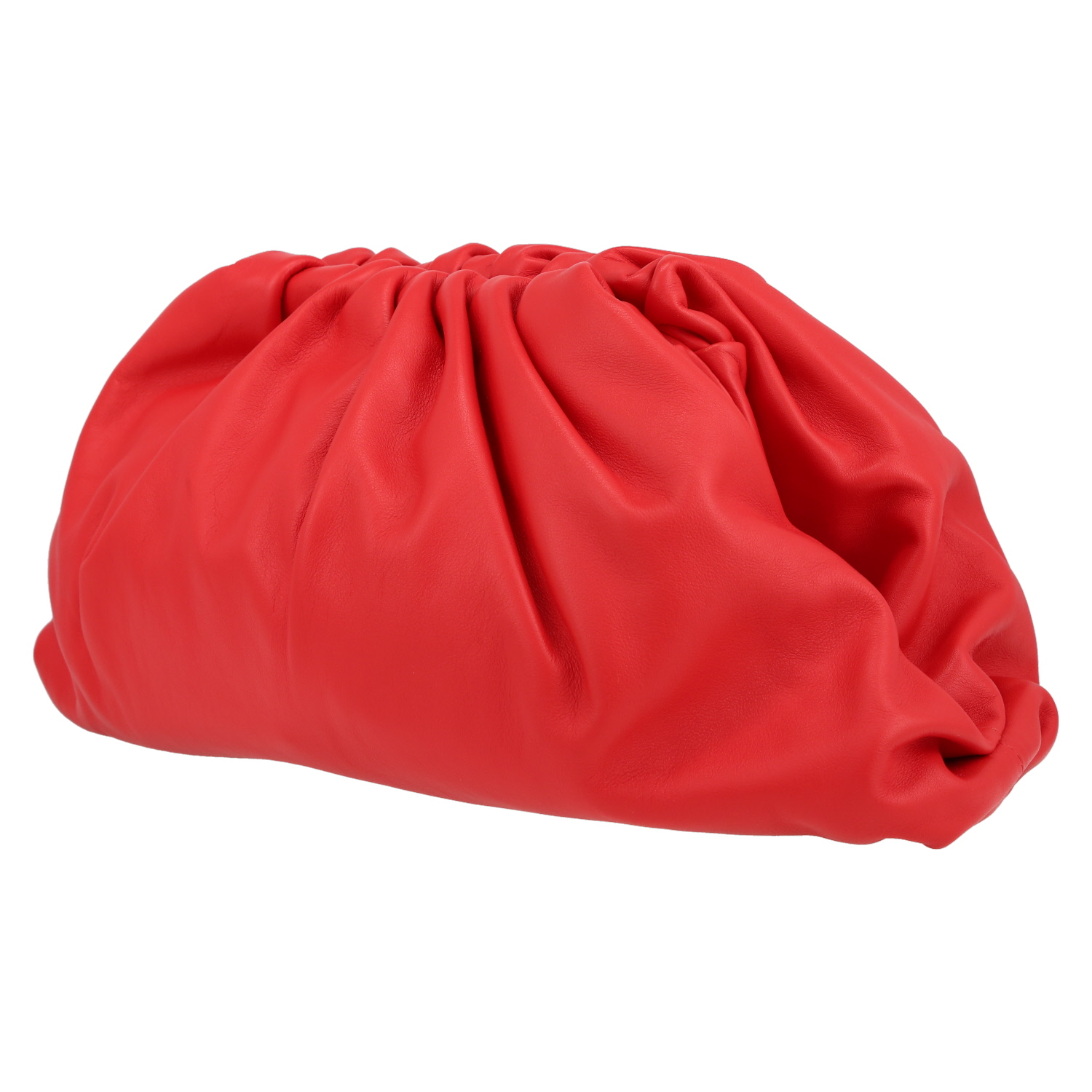 Sac/pochette Bottega Veneta  Pouch en cuir rouge - Detail D3