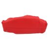 Bottega Veneta  Pouch handbag/clutch  in red leather - Detail D4 thumbnail