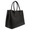 Prada  Double handbag  in black leather saffiano - Detail D6 thumbnail