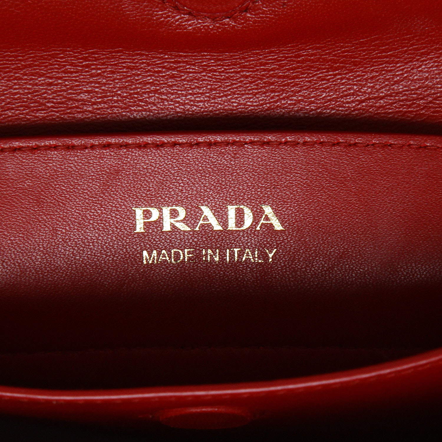 Prada  Double handbag  in black leather saffiano - Detail D9
