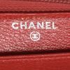 Portafogli Chanel   in pelle rossa - Detail D9 thumbnail