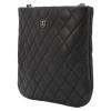 Chanel Pochette  in black quilted leather - Detail D3 thumbnail