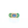 Cartier Indes Galantes ring in yellow gold, diamonds and ornamental stones - 360 thumbnail