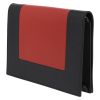 Celine  Frame handbag/clutch  in blue and red leather - Detail D5 thumbnail