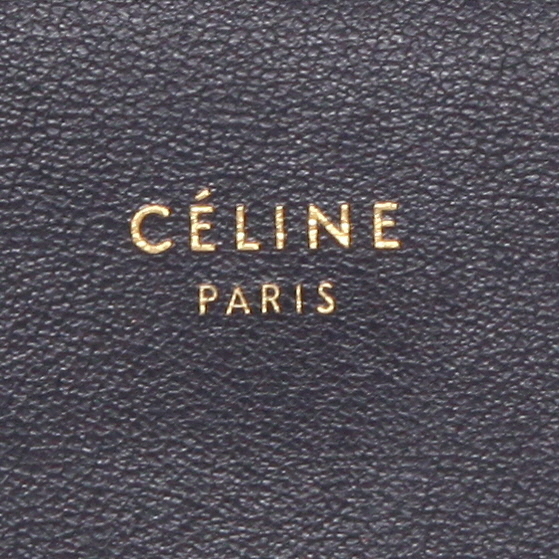 Celine  Frame handbag/clutch  in blue and red leather - Detail D9