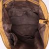 Shopping bag Bottega Veneta   in pelle intrecciata beige e marrone - Detail D8 thumbnail