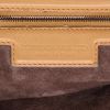 Shopping bag Bottega Veneta   in pelle intrecciata beige e marrone - Detail D9 thumbnail