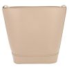 Celine Seau shoulder bag  in beige leather - Detail D7 thumbnail