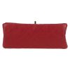 Bolso bandolera Chanel 2.55 en cuero acolchado rojo - Detail D1 thumbnail