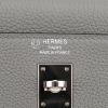 Borsa Hermès  Kelly 25 cm in pelle togo Gris Mouette e blu elettrico - Detail D2 thumbnail
