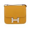 Hermès  Constance large model  handbag  in yellow epsom leather - 360 thumbnail