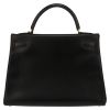 Bolso de mano Hermès  Kelly 32 cm en cuero box negro - Detail D7 thumbnail