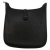 Hermès  Evelyne shoulder bag  in black togo leather - Detail D2 thumbnail