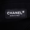Chanel  Shopping GST bag worn on the shoulder or carried in the hand  in black quilted grained leather - Detail D9 thumbnail
