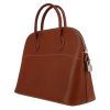 Hermès  Bolide 35 cm handbag  in brown Barenia leather - Detail D5 thumbnail