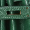 Hermès  Kelly 32 cm handbag  in Vert Bengale Courchevel leather - Detail D4 thumbnail