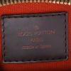 Sac à main Louis Vuitton  Ribera en toile damier ébène et cuir marron - Detail D9 thumbnail