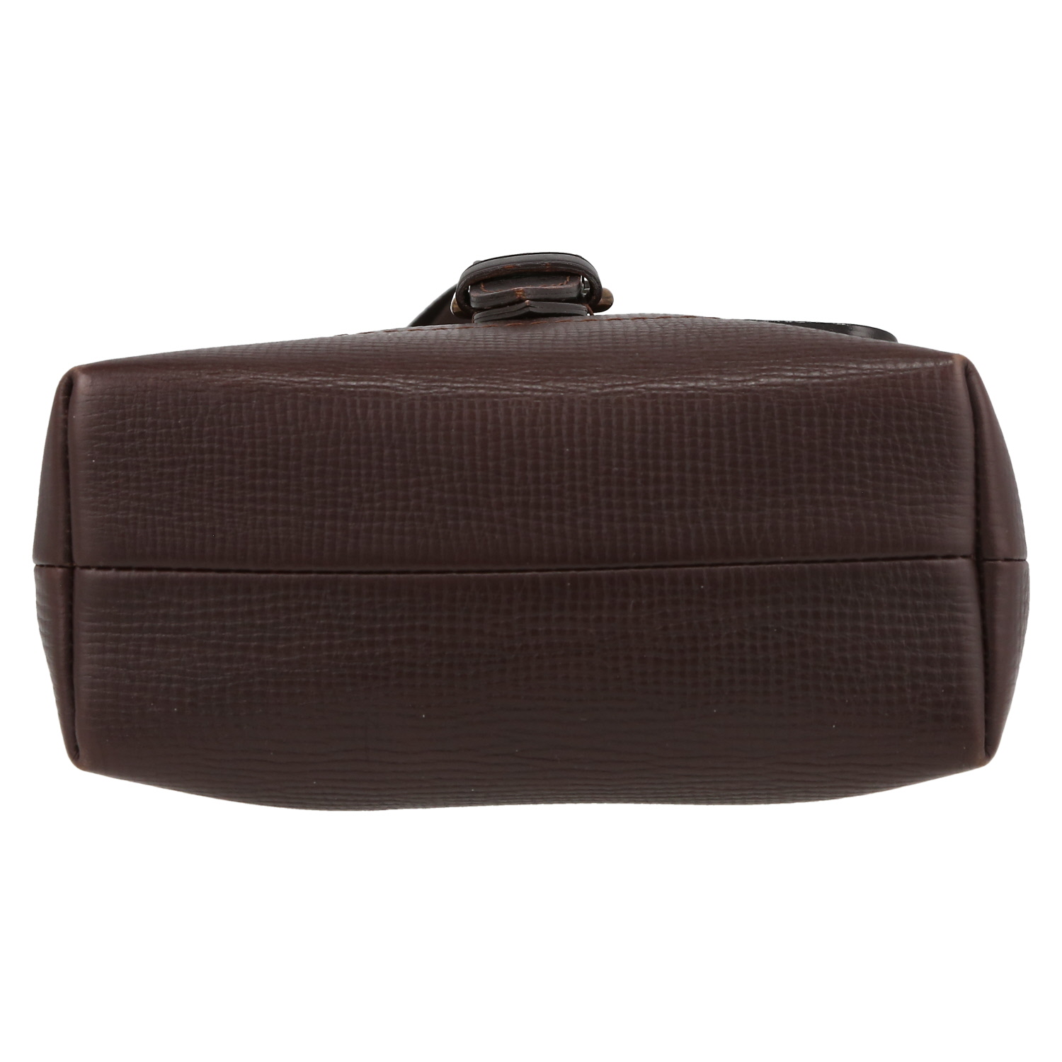 Louis Vuitton   shoulder bag  in brown leather - Detail D4