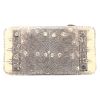 Hermès  Birkin 25 cm handbag  in grey and beige lizzard - Detail D4 thumbnail