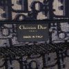 Dior  Book Tote shopping bag  in blue and beige monogram canvas Oblique - Detail D9 thumbnail