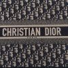 Dior  Book Tote shopping bag  in blue and beige monogram canvas Oblique - Detail D1 thumbnail