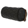 Saint Laurent  Sade small model  handbag  in black quilted leather - Detail D5 thumbnail