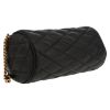 Saint Laurent  Sade small model  handbag  in black quilted leather - Detail D6 thumbnail