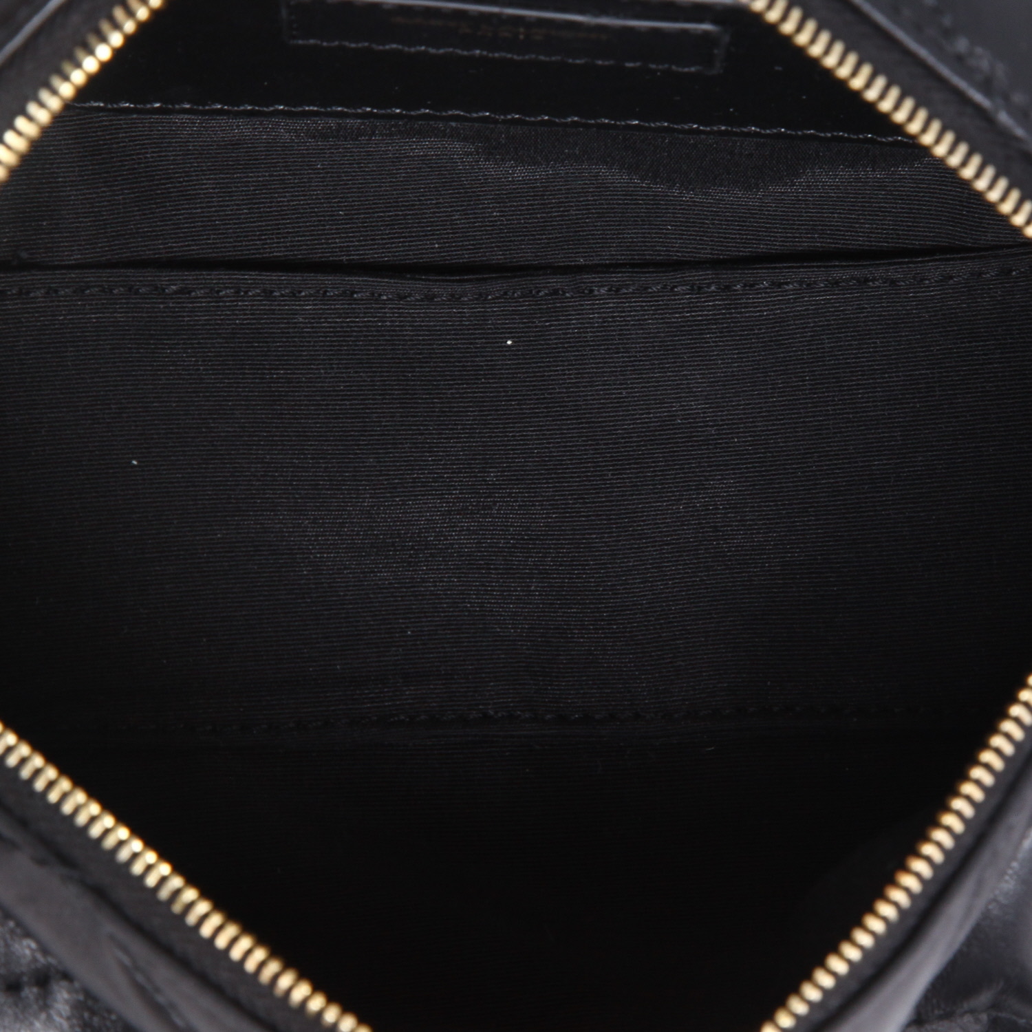 Sac à main Saint Laurent  Sade petit modèle  en cuir matelassé noir - Detail D8