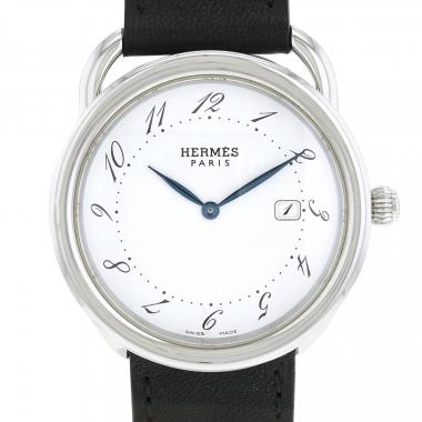 Hermès Arceau  in stainless steel Ref: Hermès - AR5.710 a  Circa 2012
