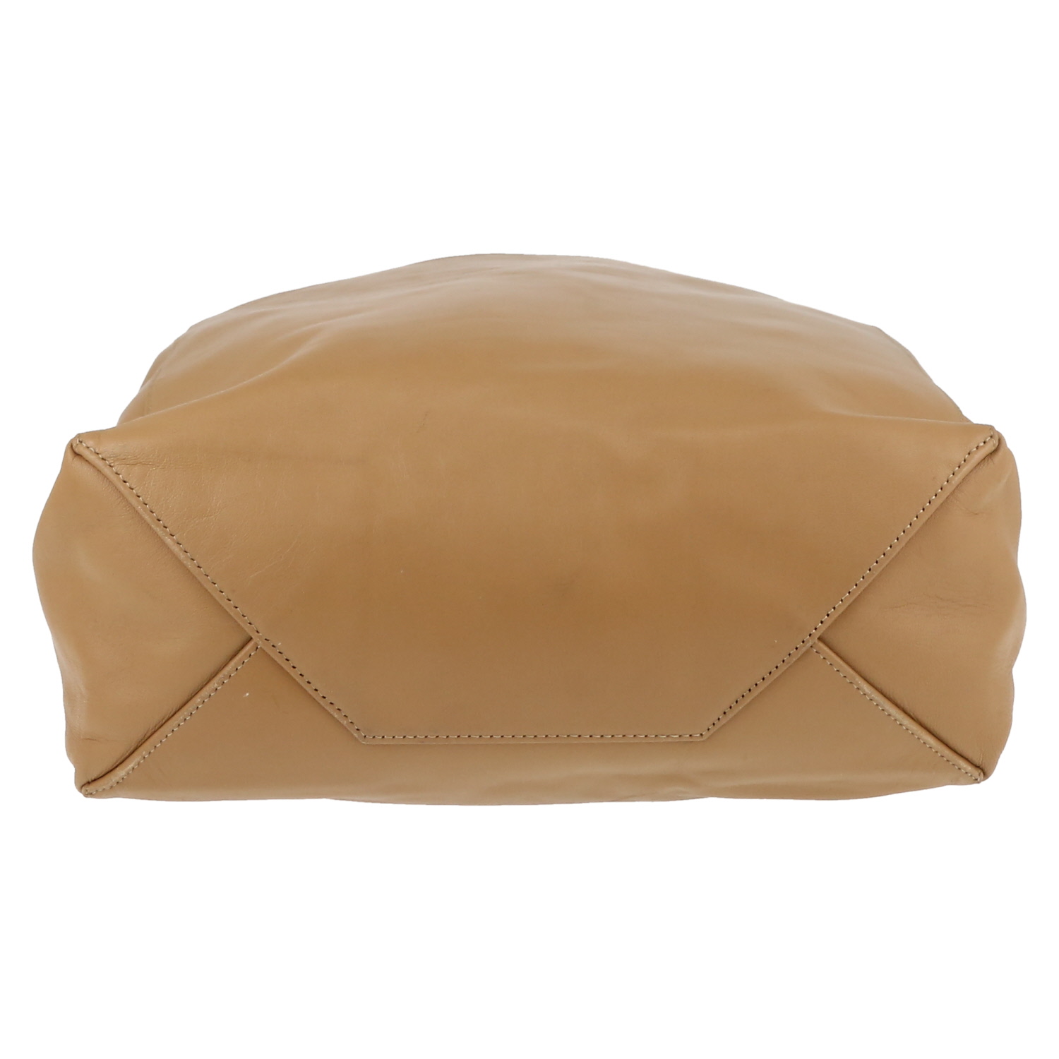 Bolso Cabás Celine  Cabas en cuero beige - Detail D4