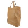 Celine  Cabas shopping bag  in beige leather - Detail D5 thumbnail