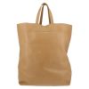 Celine  Cabas shopping bag  in beige leather - Detail D7 thumbnail