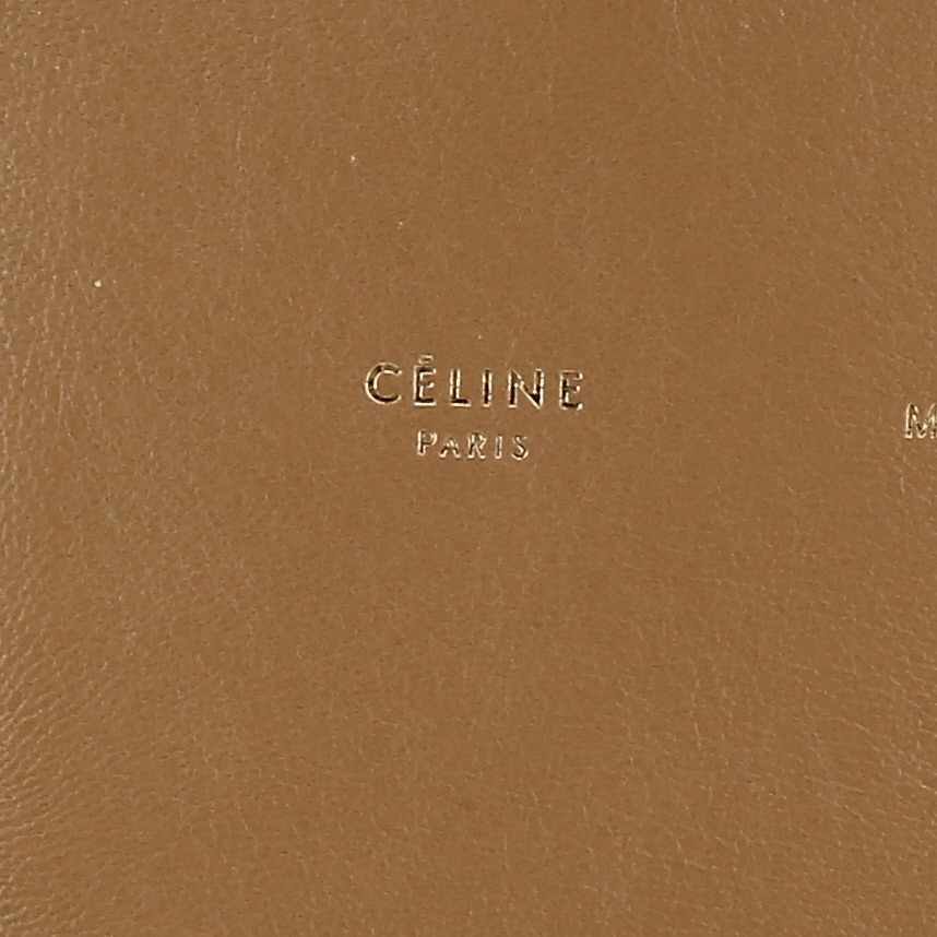 Shopping bag Celine  Cabas in pelle beige - Detail D9