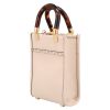 Fendi  Sunshine mini  handbag  in pink leather - Detail D5 thumbnail
