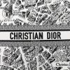 Dior  Book Tote large model Plan de Paris shopping bag  in black and white canvas - Detail D1 thumbnail