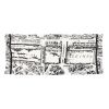 Dior  Book Tote large model Plan de Paris shopping bag  in black and white canvas - Detail D4 thumbnail