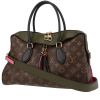 Louis Vuitton  Tuileries shopping bag  in brown monogram canvas  and khaki leather - 00pp thumbnail