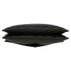 Saint Laurent   pouch  in black grained leather - Detail D1 thumbnail