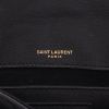 Saint Laurent   pouch  in black grained leather - Detail D2 thumbnail