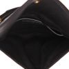 Pochette Saint Laurent   en cuir grainé noir - Detail D3 thumbnail