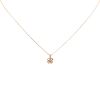 Bulgari Fiorever necklace in pink gold and diamond - 00pp thumbnail