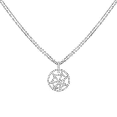 Collana Chaumet Attrape Moi Si Tu M'Aimes in oro bianco e diamanti